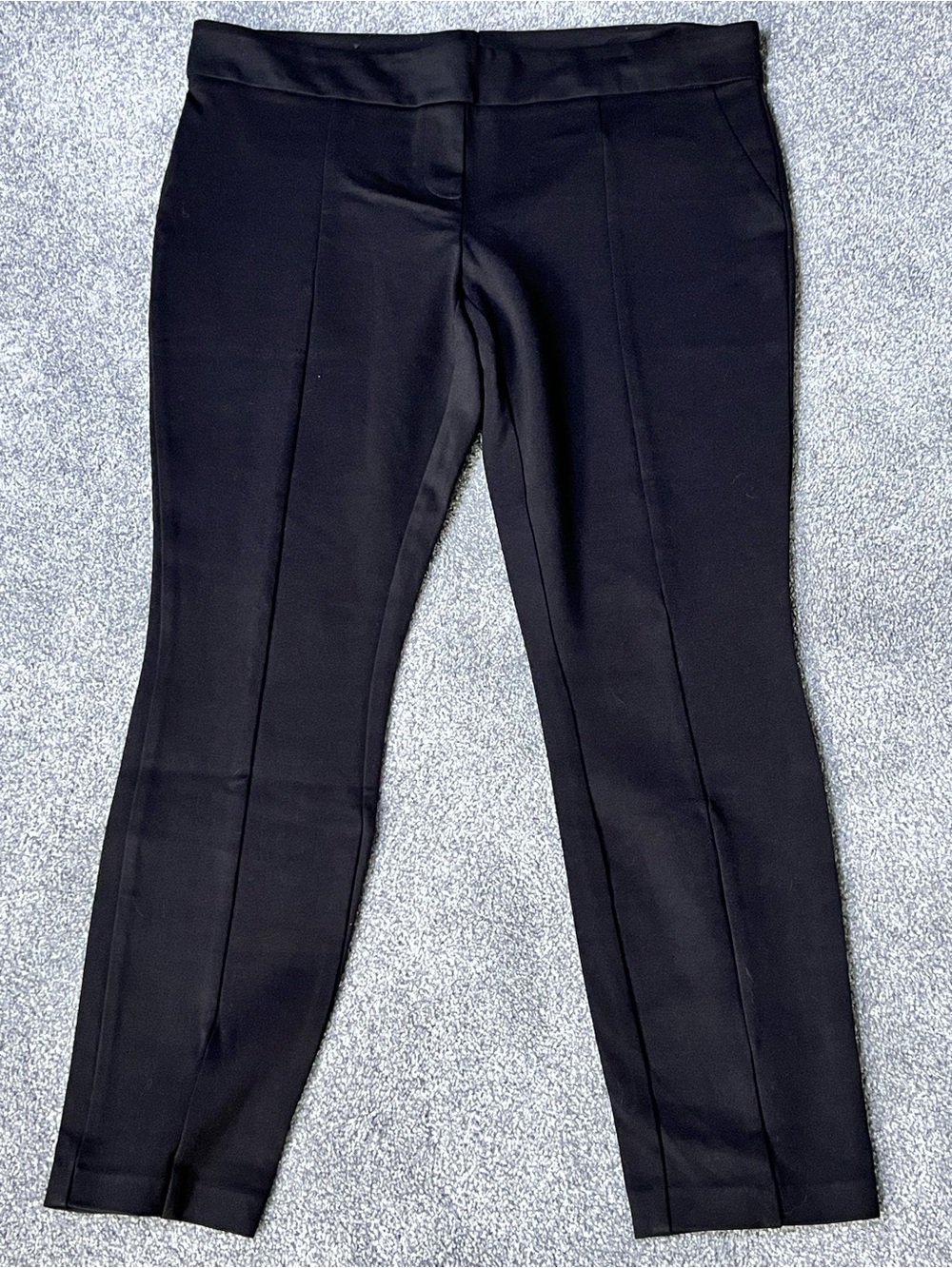 Hilary Radley Black Stretch Ponte Pants